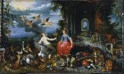 Allegory of Air and Fire peter breughel the elder